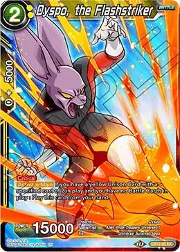 Dyspo, the Flashstriker card art