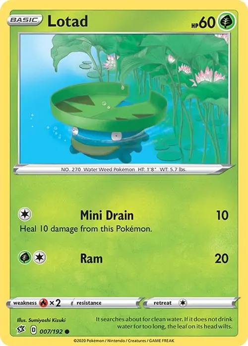 Lotad card art