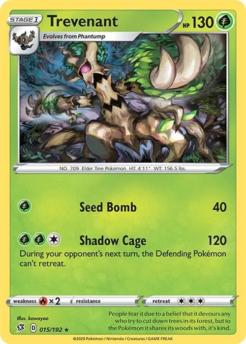 Trevenant card art