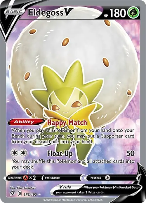Eldegoss V (Full Art) card art