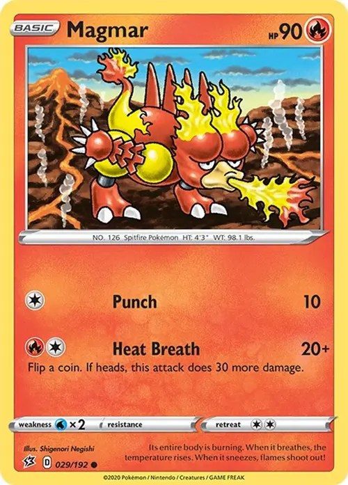 Magmar card art