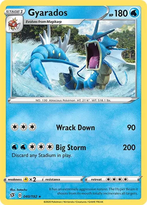 Gyarados card art