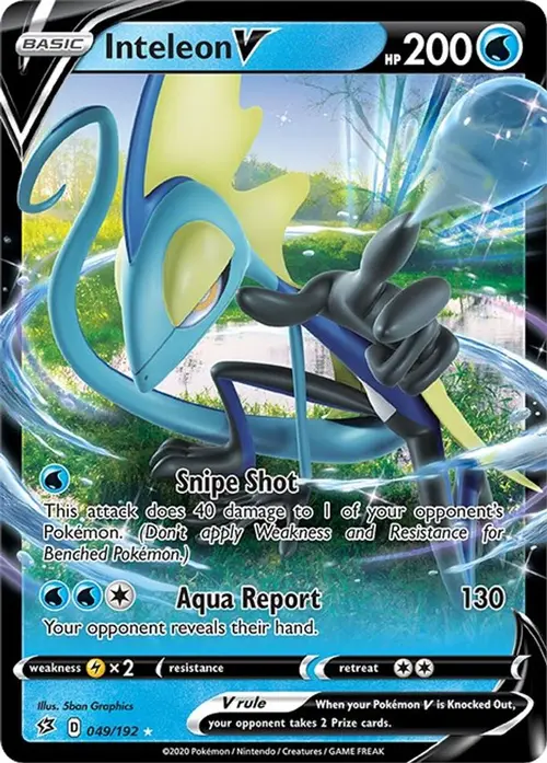 Inteleon V card art