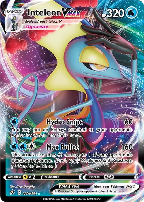 Inteleon VMAX card art
