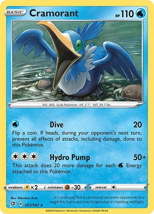 Cramorant card art