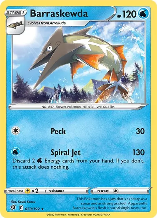 Barraskewda card art