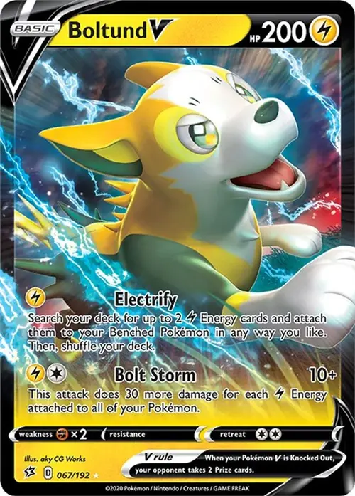 Boltund V card art