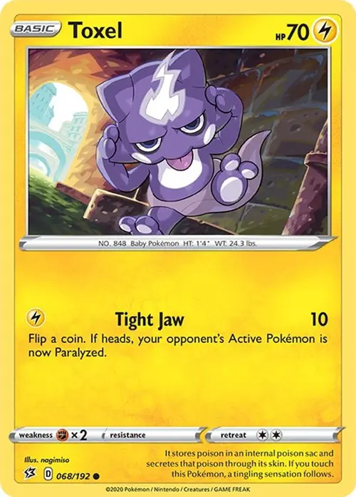 Toxel card art