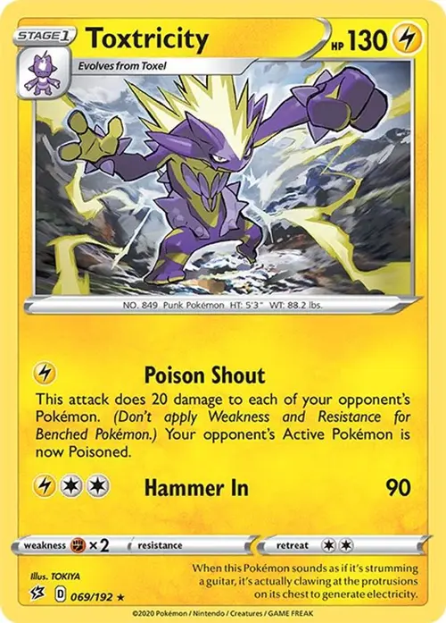 Toxtricity card art