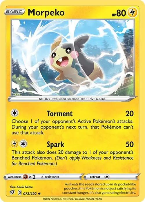 Morpeko card art