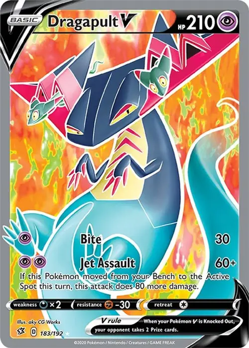 Dragapult V (Full Art) card art