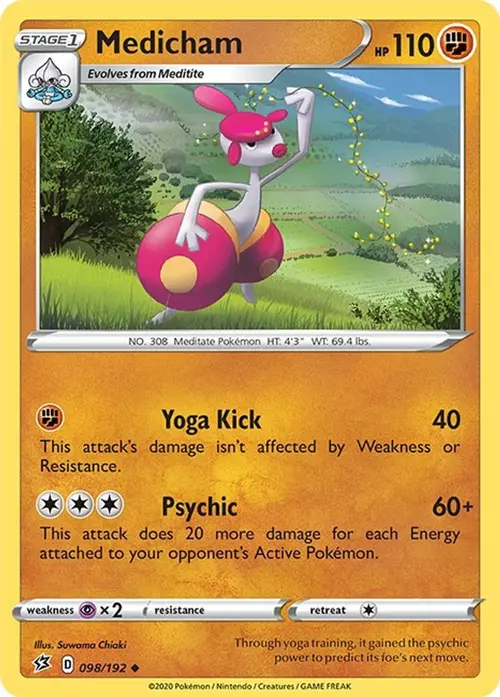 Medicham card art