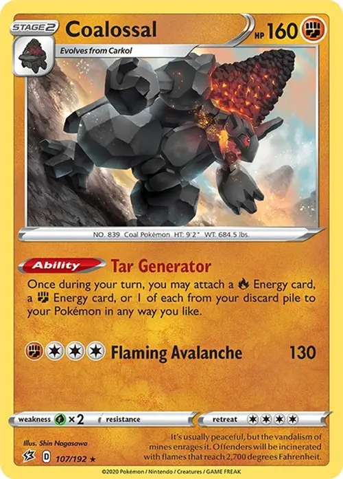 Coalossal card art
