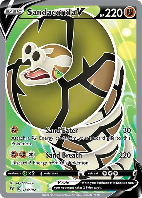 Sandaconda V (Full Art) card art