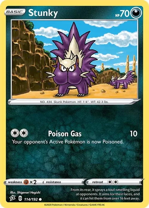 Stunky card art