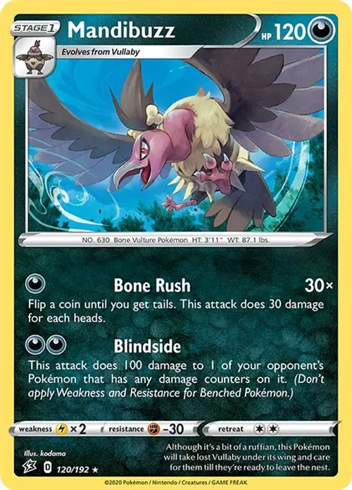 Mandibuzz card art