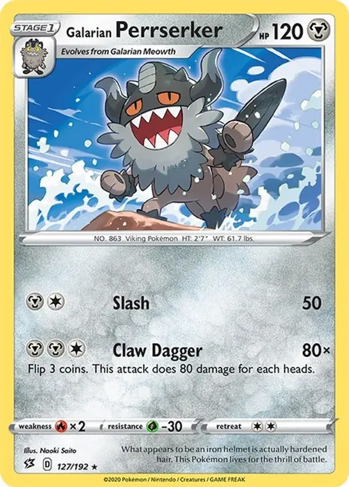 Galarian Perrserker card art