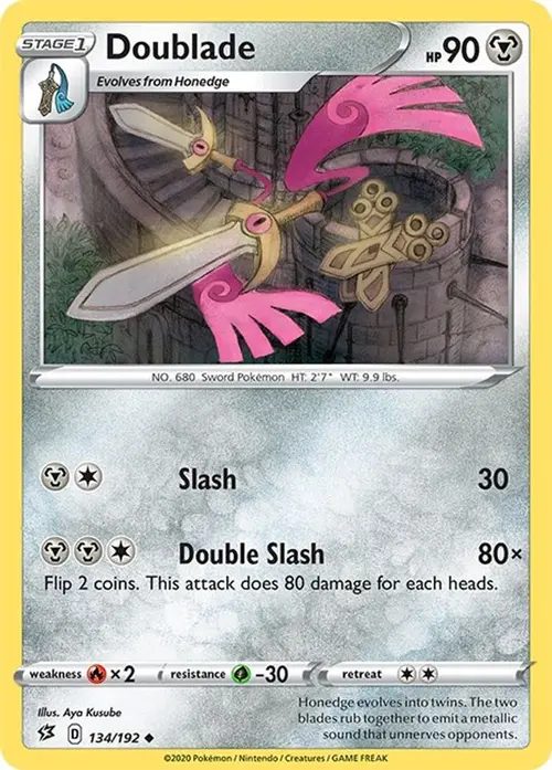Doublade card art