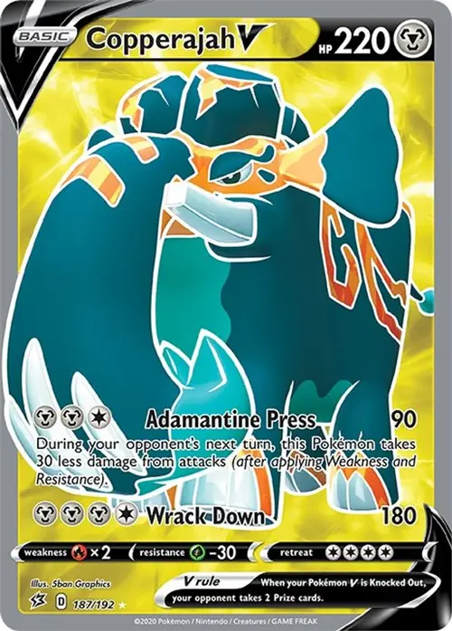 Copperajah V (Full Art) card art