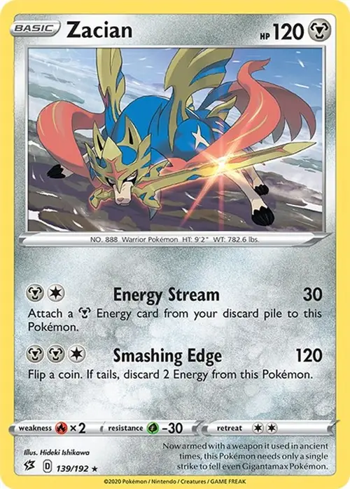 Zacian card art
