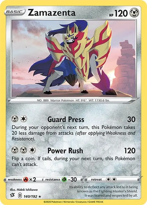 Zamazenta card art