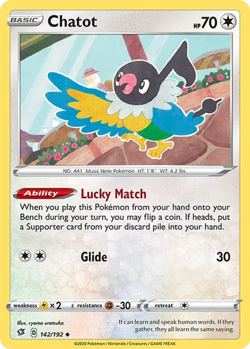Chatot card art