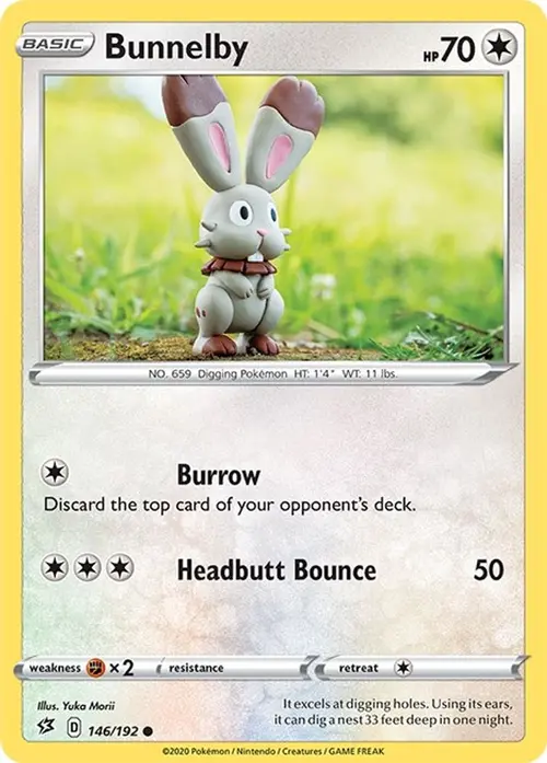 Bunnelby card art