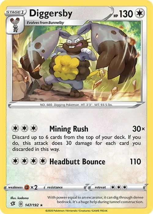 Diggersby card art