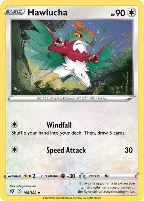 Hawlucha card art