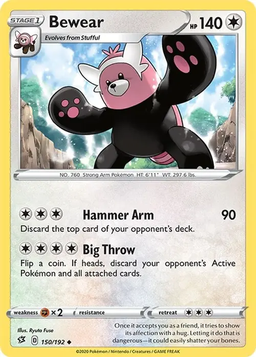 Bewear card art