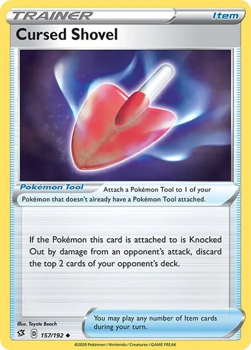 Cursed Shovel card art