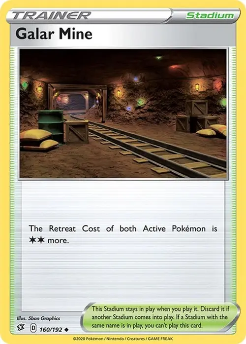 Galar Mine card art