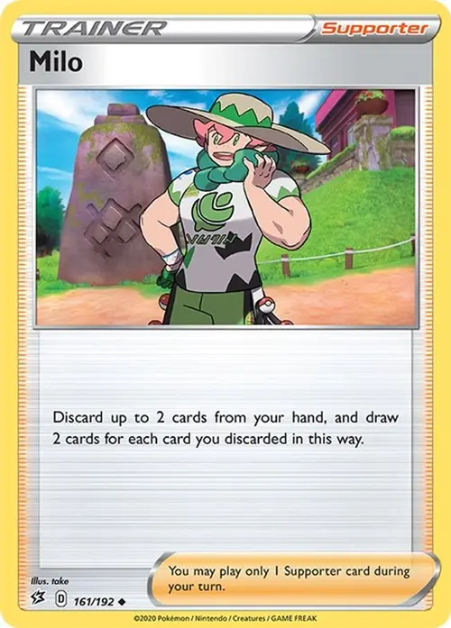 Milo card art