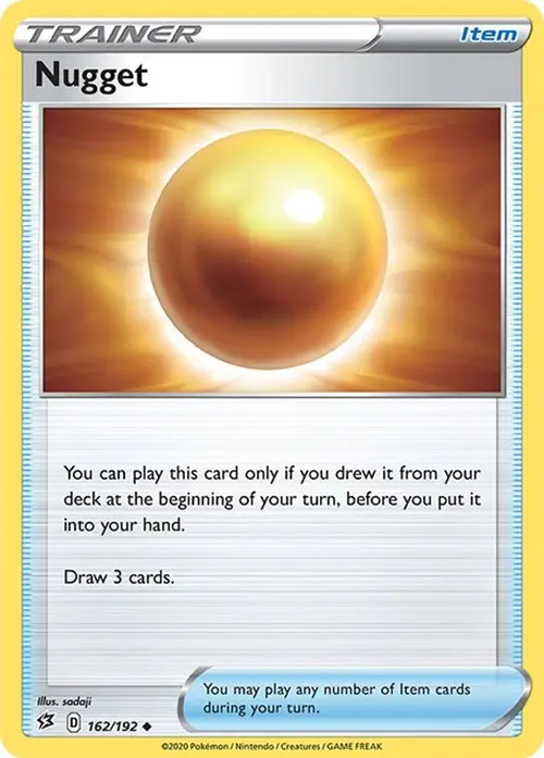 Nugget card art