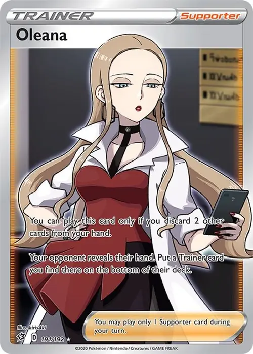 Oleana (Full Art) card art