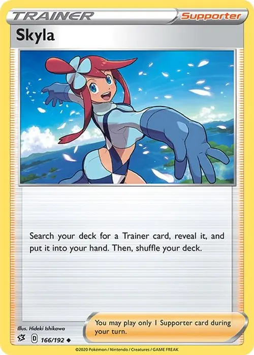 Skyla card art