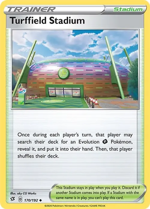 Turffield Stadium card art