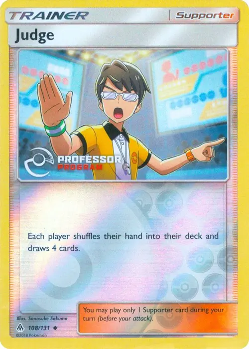Judge (2019) card art