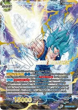 Vegito // SSB Vegito, Godhood Transcended card art
