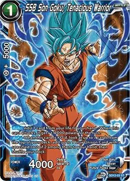 SSB Son Goku, Tenacious Warrior card art