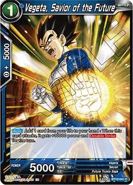 Vegeta, Savior of the Future card art