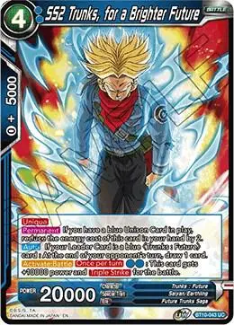 SS2 Trunks, for a Brighter Future card art