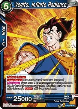 Vegito, Infinite Radiance card art