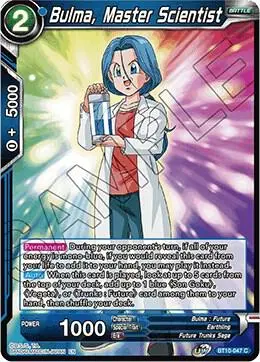 Bulma, Master Scientist card art