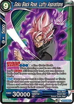 Goku Black Rose, Lofty Aspirations card art