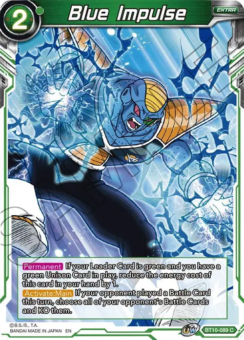 Blue Impulse card art