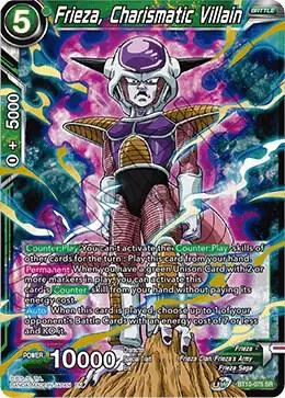 Frieza, Charismatic Villain card art