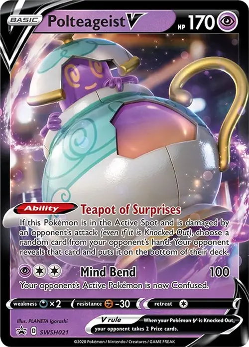 Polteageist V - SWSH021 card art
