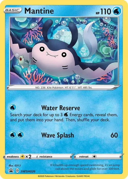 Mantine - SWSH026 card art