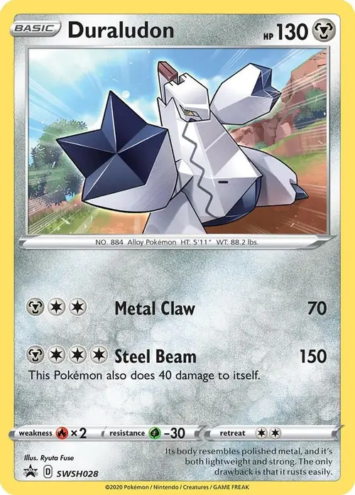 Duraludon - SWSH028 card art